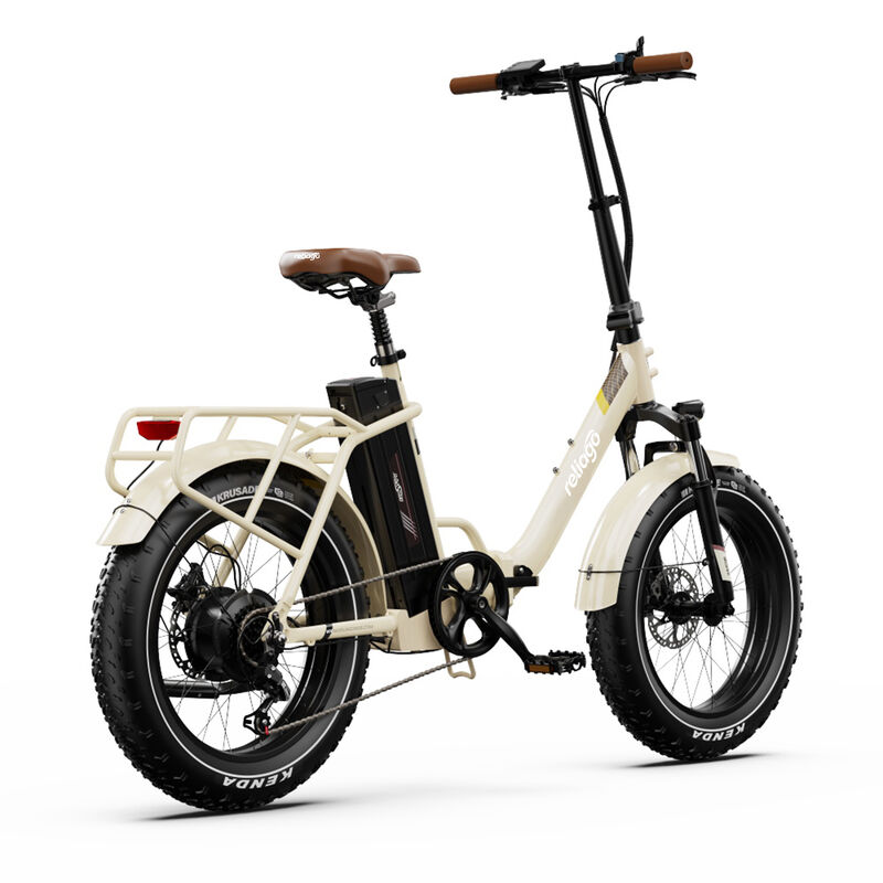 OT16-2 Folding Fat Tire E-Bike 48V 17Ah With 20×3.0