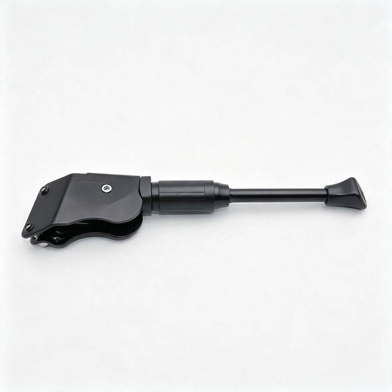 Black Ebike Kickstand Adjustable Side Stand Double Mount For HITWAY BK5 Electric Bike