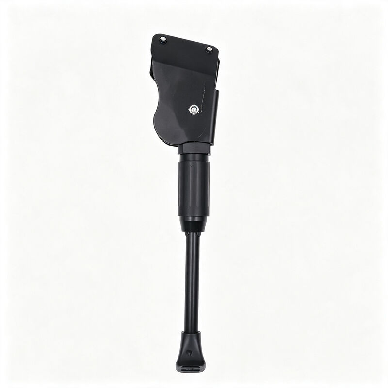 Black Ebike Kickstand Adjustable Side Stand Double Mount For HITWAY BK5 Electric Bike