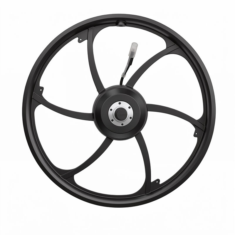20'' 36V 350W Ebike Hub Motor Integrated Wheel Replacement For HITWAY BK6 Electric Bike
